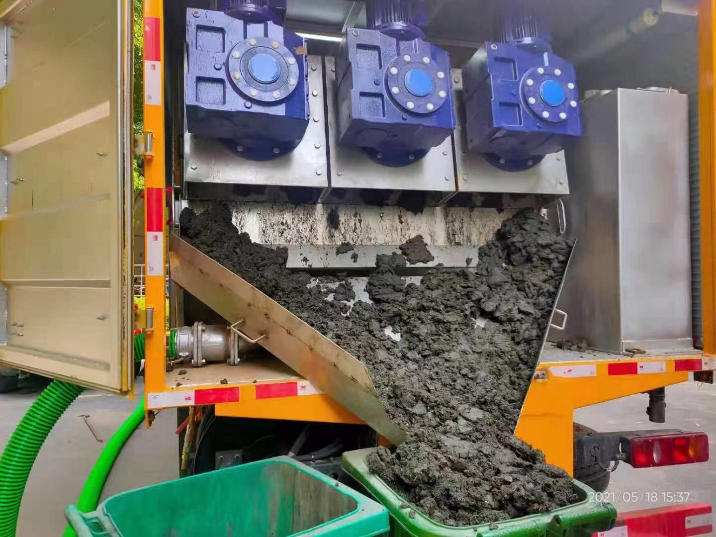 那曲化粪池清掏城市维护站-泥浆净化干湿分离处理